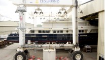 Motor yacht A2 at her launch